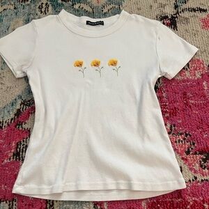Brandy Melville poppy shirt
